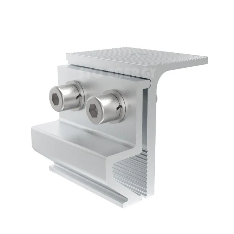 Professional Supplier Aluminum solar panel roof mount clip lock standing seam metal roof S5 U clamp metal roof clamps