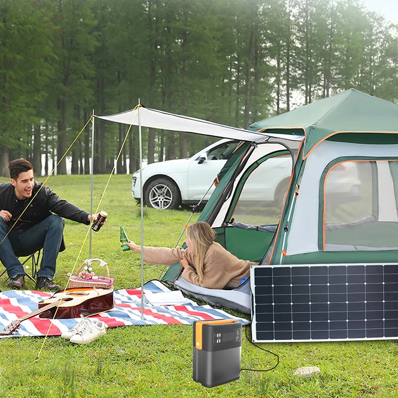 OEM High Quality 100W Flexible Solar Panel for Family Van Boat Travelling RV 12V Battery