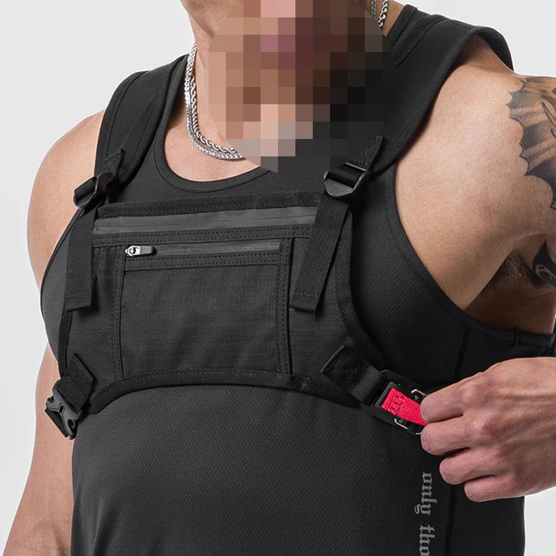 Hip Pop Brand Waterproof Sports Vest Professional Manufacturer Tactical Chest Rig Bag