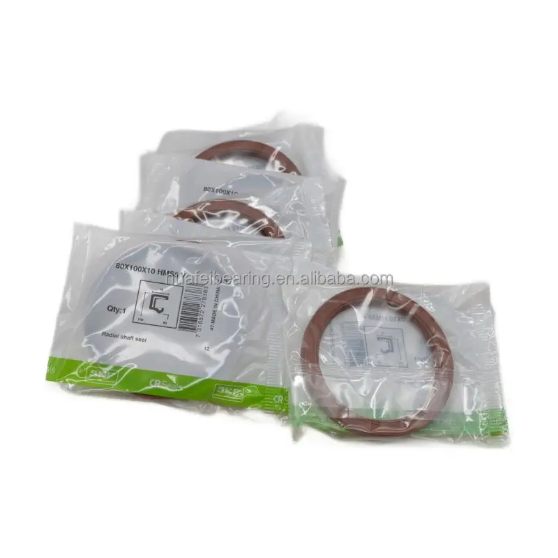 Original SKF grease seal 80X100X10 HMS5V Radial shaft oil seal
