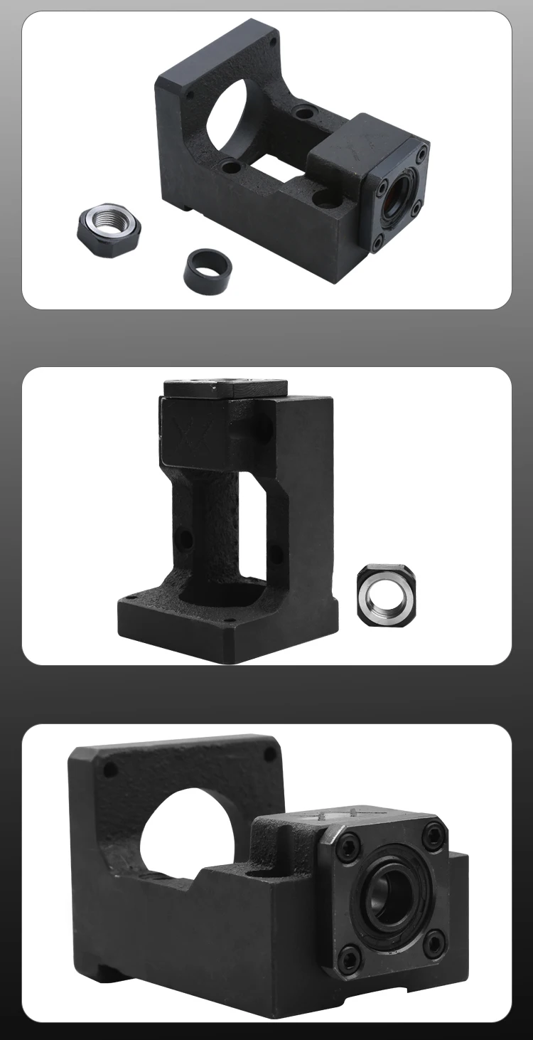 Ac motor holder base adjustable motor support for servo motor ball screw seat stator