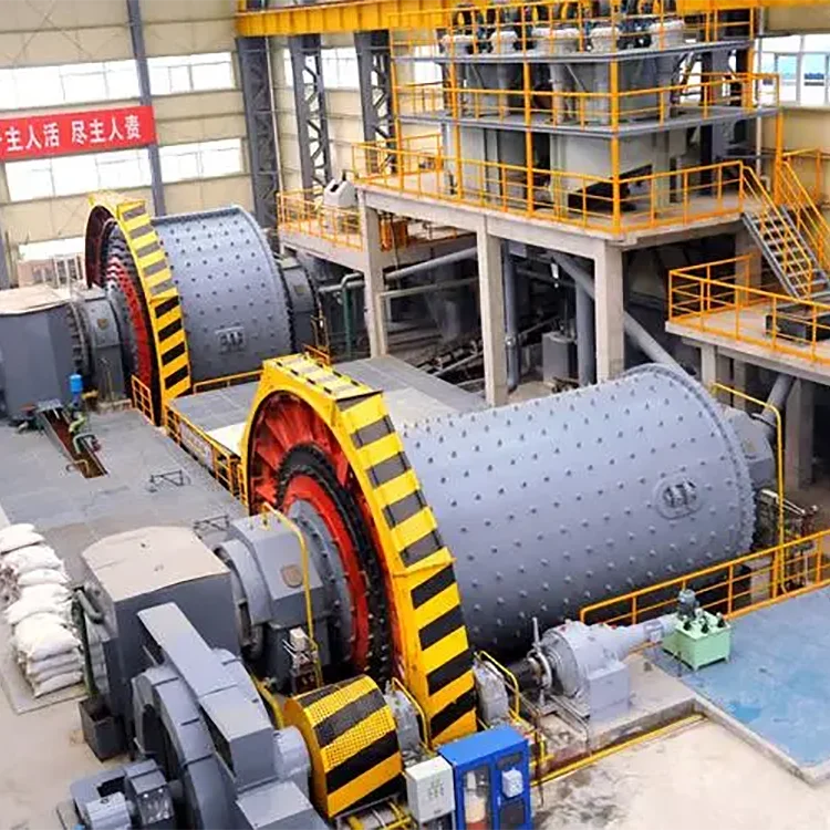 Gypsum Rock Ore Screw Grinding Ball Mill Aluminium Powder