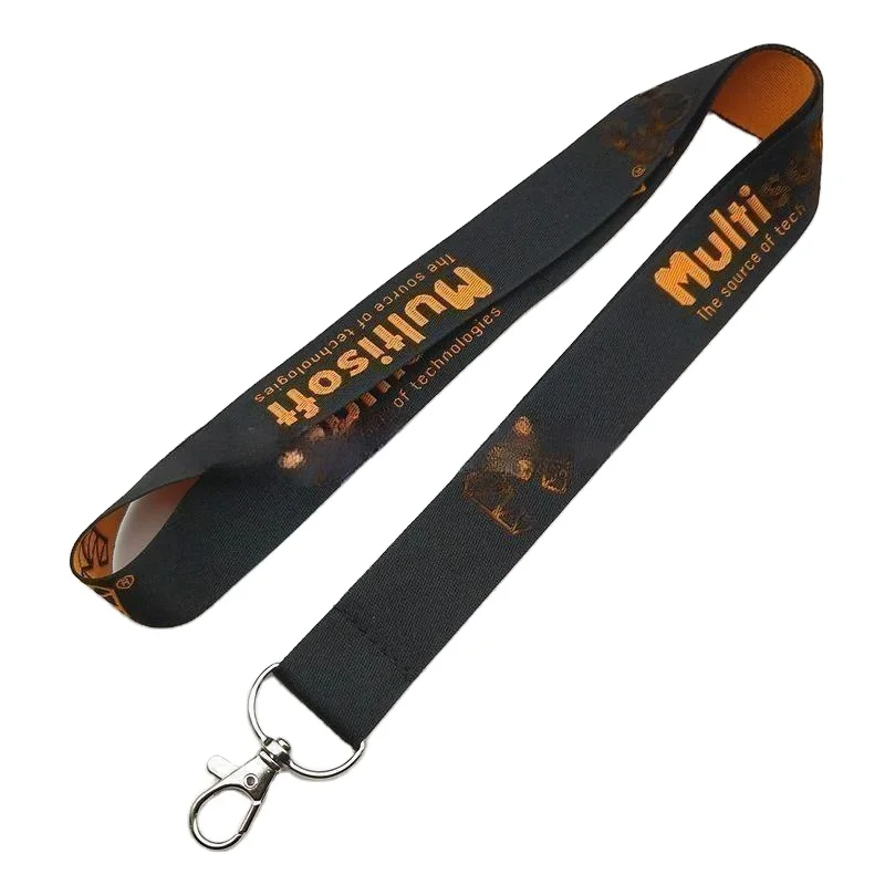 YYX Manufacturers Supply Jacquard Braided Mobile Phone Lanyard Dog Buckle Exhibition High-grade Certificate Lanyard