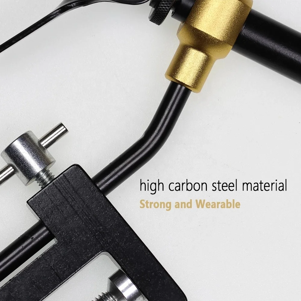 Fly Tying Vise Strengthened Hard Jaws 360 degree Rotation Precision Fly Lure Jig Hook Tying Tools