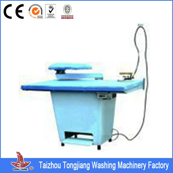 Бывшая в употреблении вакуумная гладильная платформа/отделочное оборудование