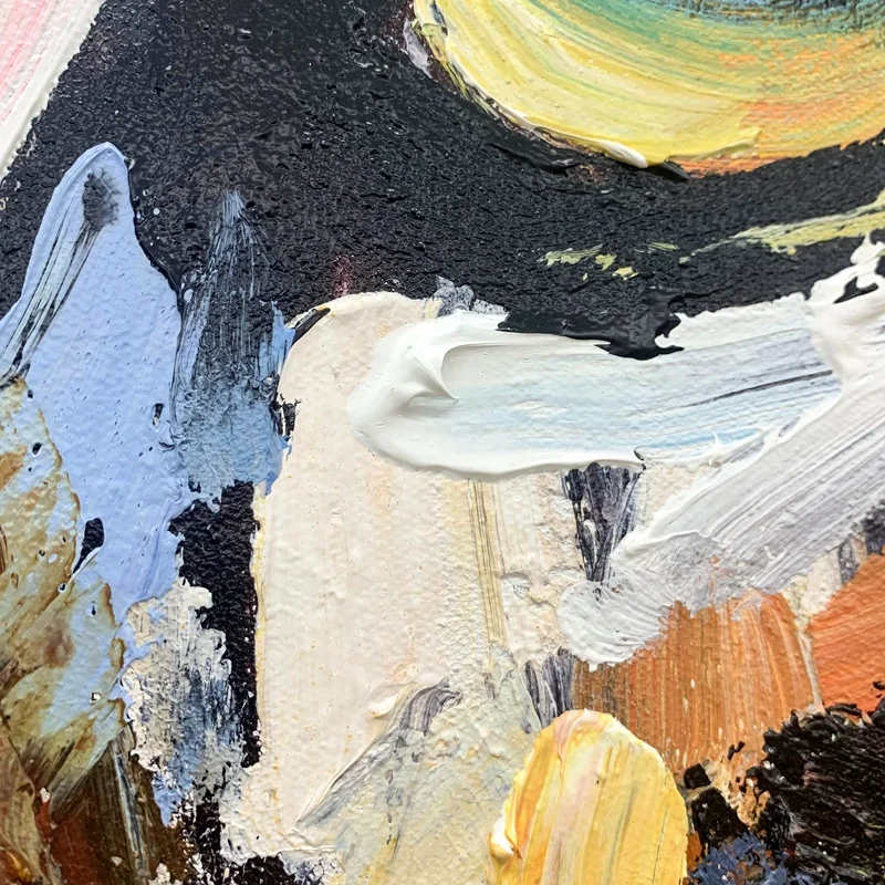 Картина на холсте тигр Новый продукт Современный стиль Животные Картины Искусство творчество агрессивный Тигр Настенная картина вручную