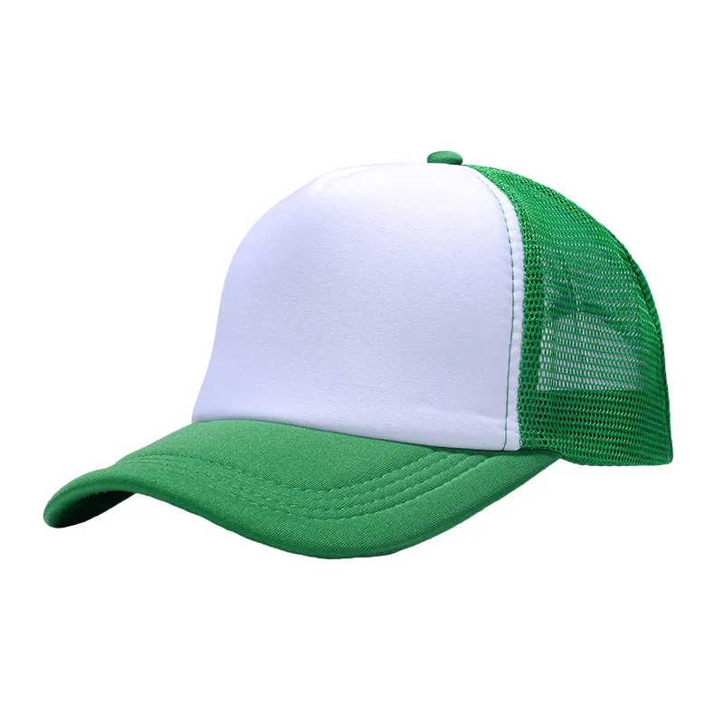 High Quality Wholesale Mesh Back Split Trucker Hat Custom  Baseball Cap