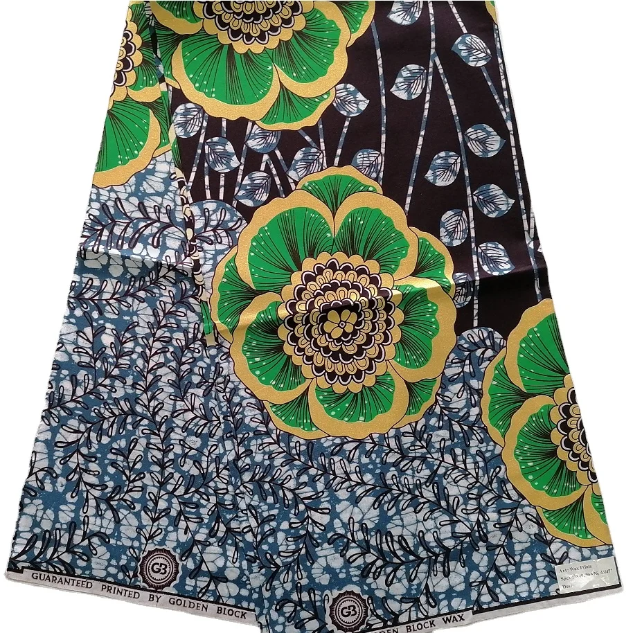 40S fashion design african wax prints fabric cotton for garment
