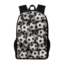 High Class Students Bookbags School Bag Boys Unique Soccer Backpack Mochilas Escolares for Children