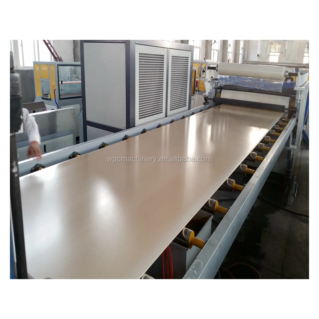 Wpc Crust Foam Board Machine PVC WPC Crust Foam Board Panel Production Extrusion Machine Plant
