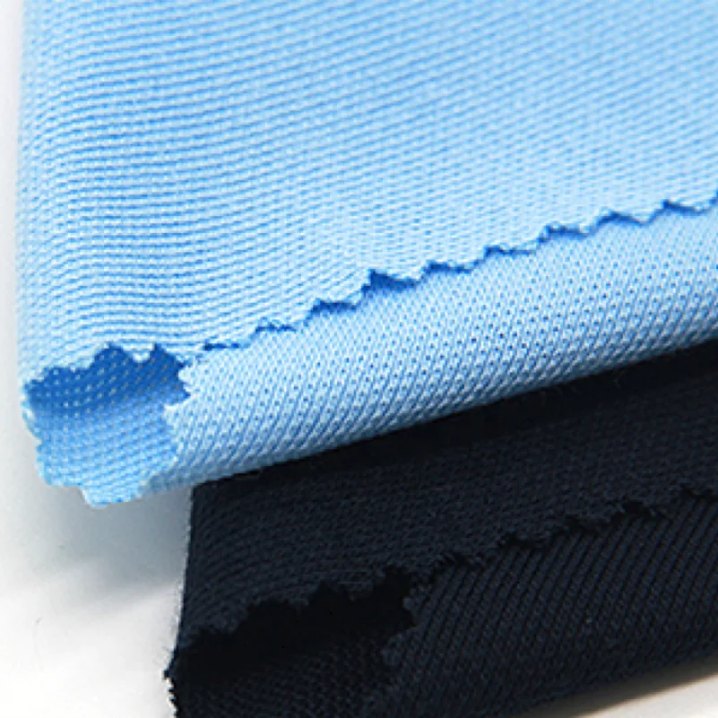 China Factory Custom Pique Knit Fabric 60 Cotton 40 Polyester For School Uniform Polo Shirt
