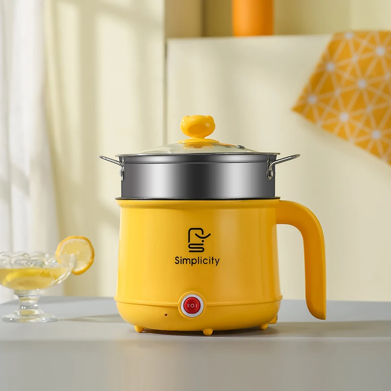 Dormitory Portable Electric Pot and Multifunctional Home Electric Cooker Pot With Non-stick Small Electric Pot Household cooker
