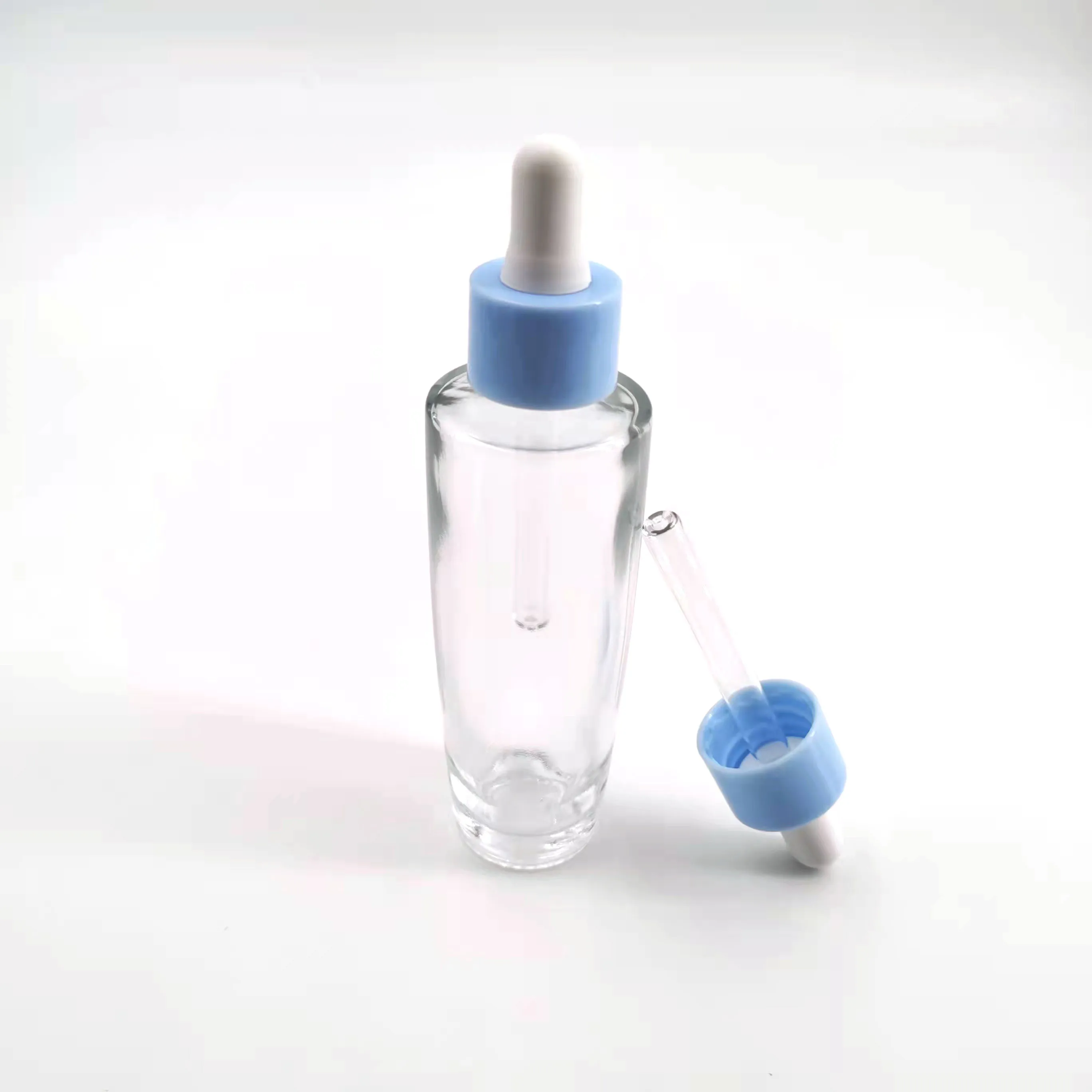 Custom 22/400 24/400 24/410 Pipette Clear Plastic Oil Dropper Easy To Use