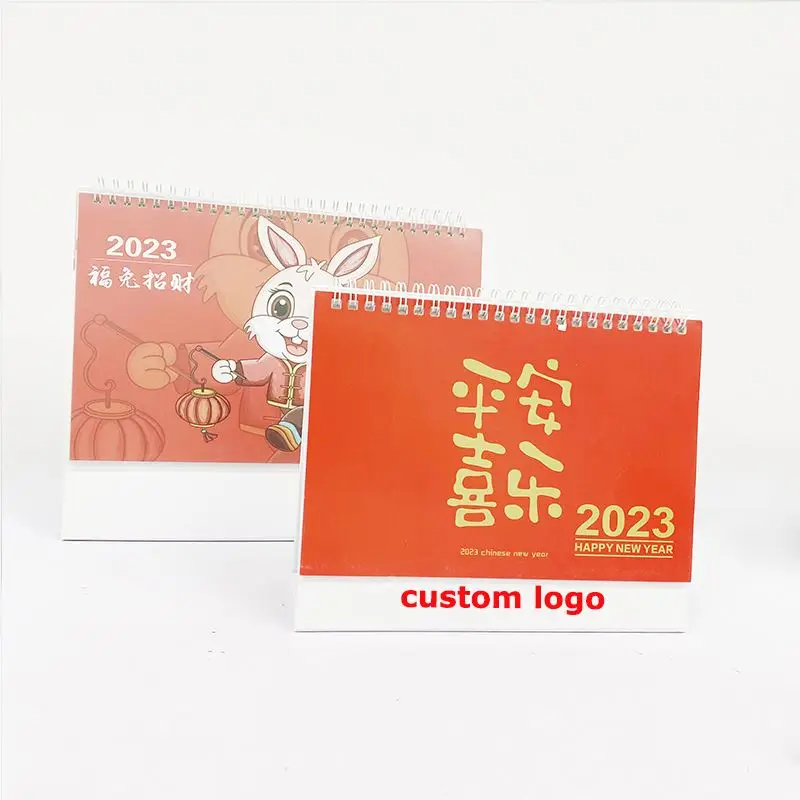 Customized Calendar Full Color Landscape Monthly Desk Table Calendar  Planner Unique Office Desk Calendars