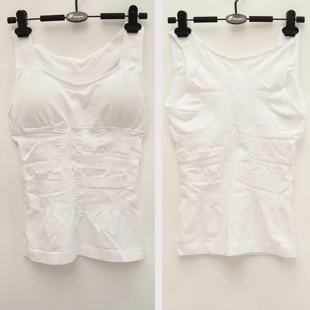 S-SHAPER High Quality Women Body Shape Vest Tank Tops Slimming Shirt Shapewear Compression Vest For Japanese