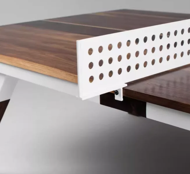 High end solid wood indoor entertainment table for table tennis