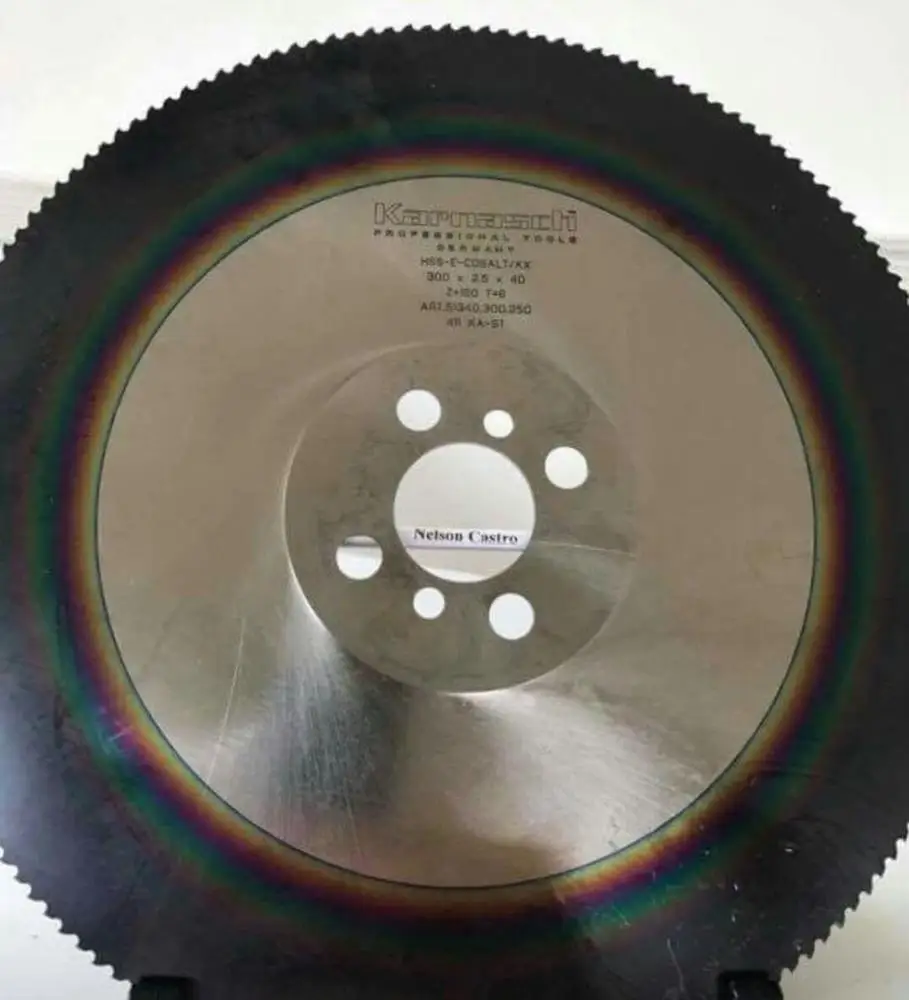 350 saw blade M42 hss circular saw blade for steel aluminum copper