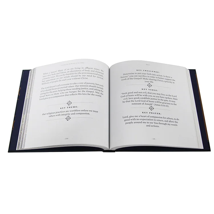 OEM Hardcover Book Printing with High Quality Professional Service from China Book Printing