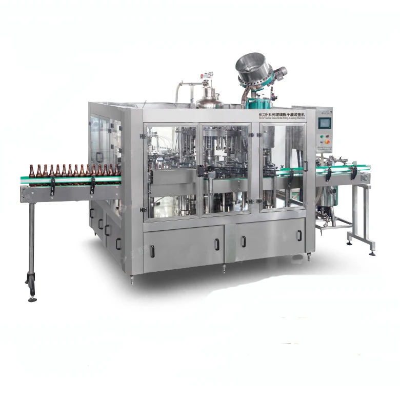 Factory Price Automatic 6000BPH Gas Water Cola Beer Bottle Filling Machine
