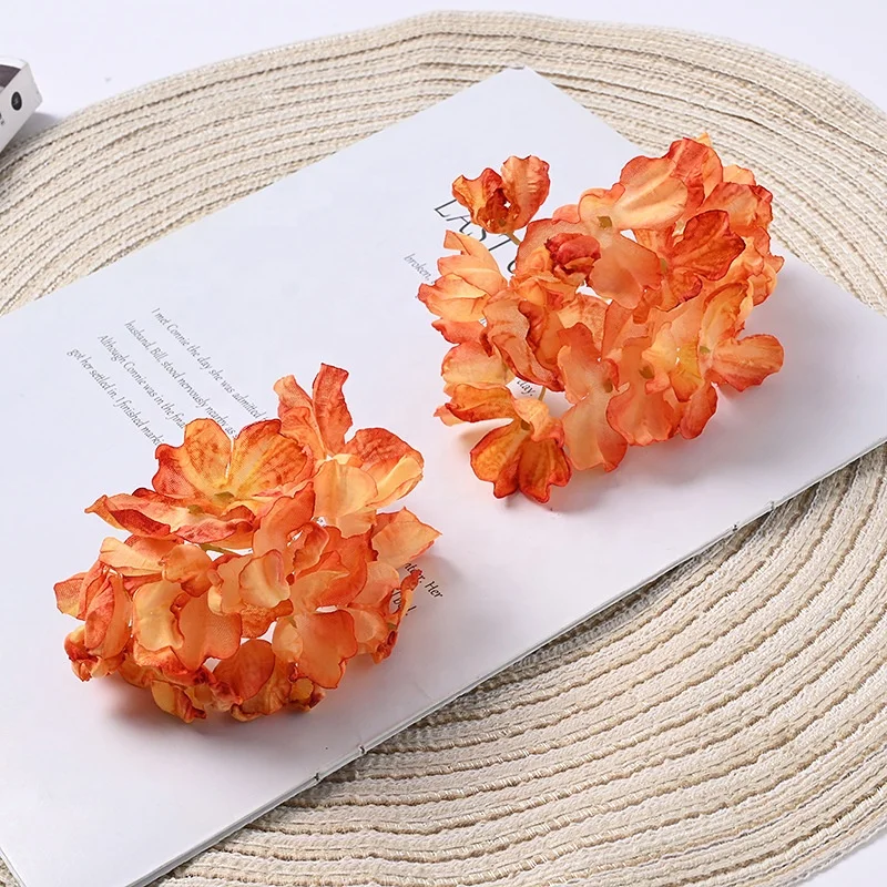 Hydrangea Artificial Flower Heads for Wedding Home Party Decoration