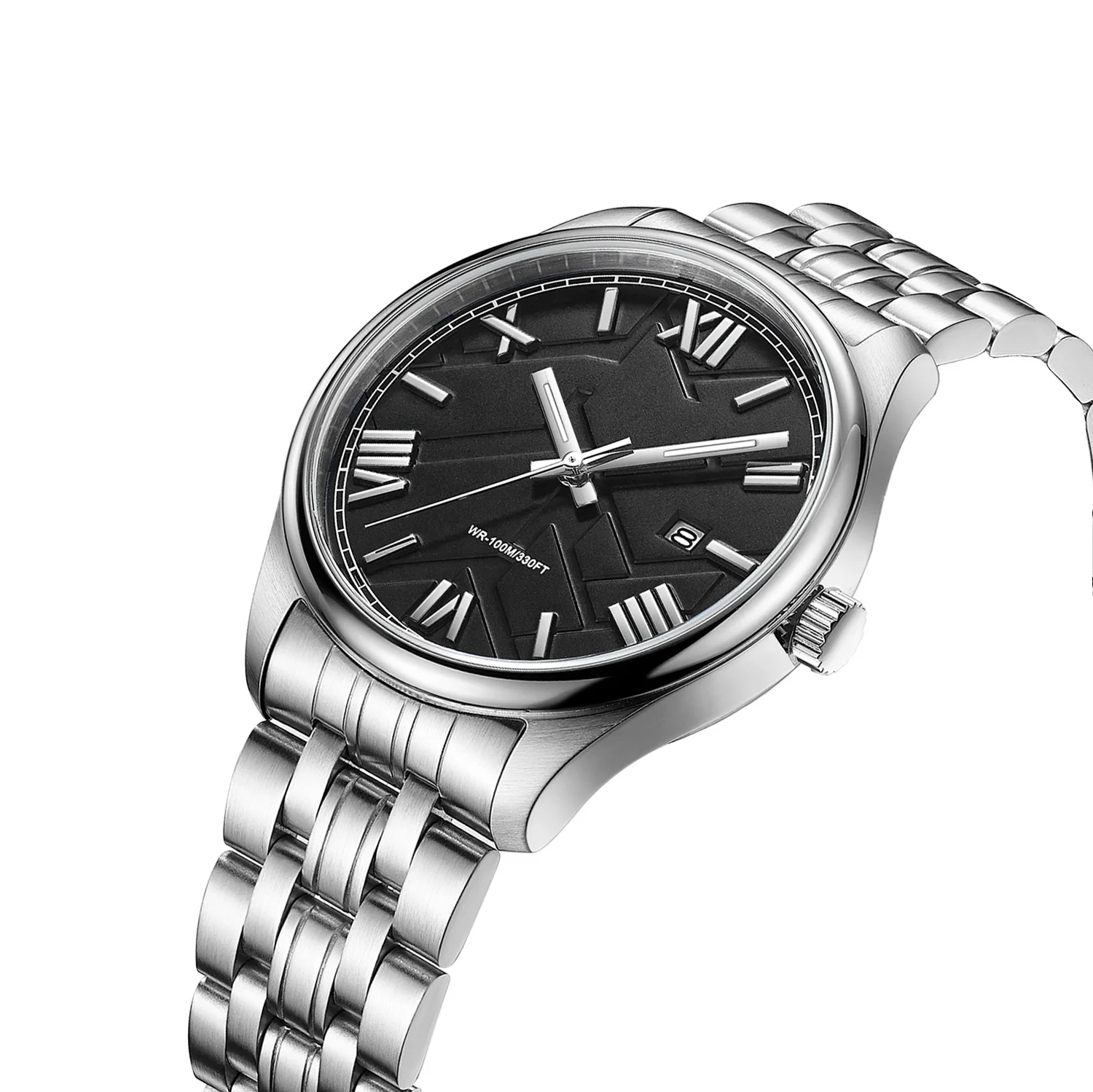 High Quality Men Reloj Stainless steel Fashion Designer Wrist Watch Classical Waterproof Private logo Customize Watch