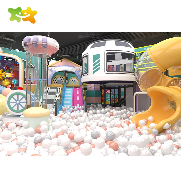 Large Maze Playland Soft Play Equipment Kids Play Area Indoor Playground For Children