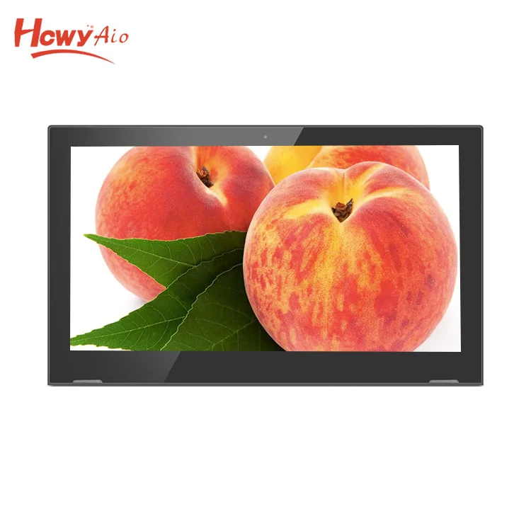 L Type Frame 15.6 inch Android Advertising Player Wifi USB Ethernet Tabletop Touch Screen Display