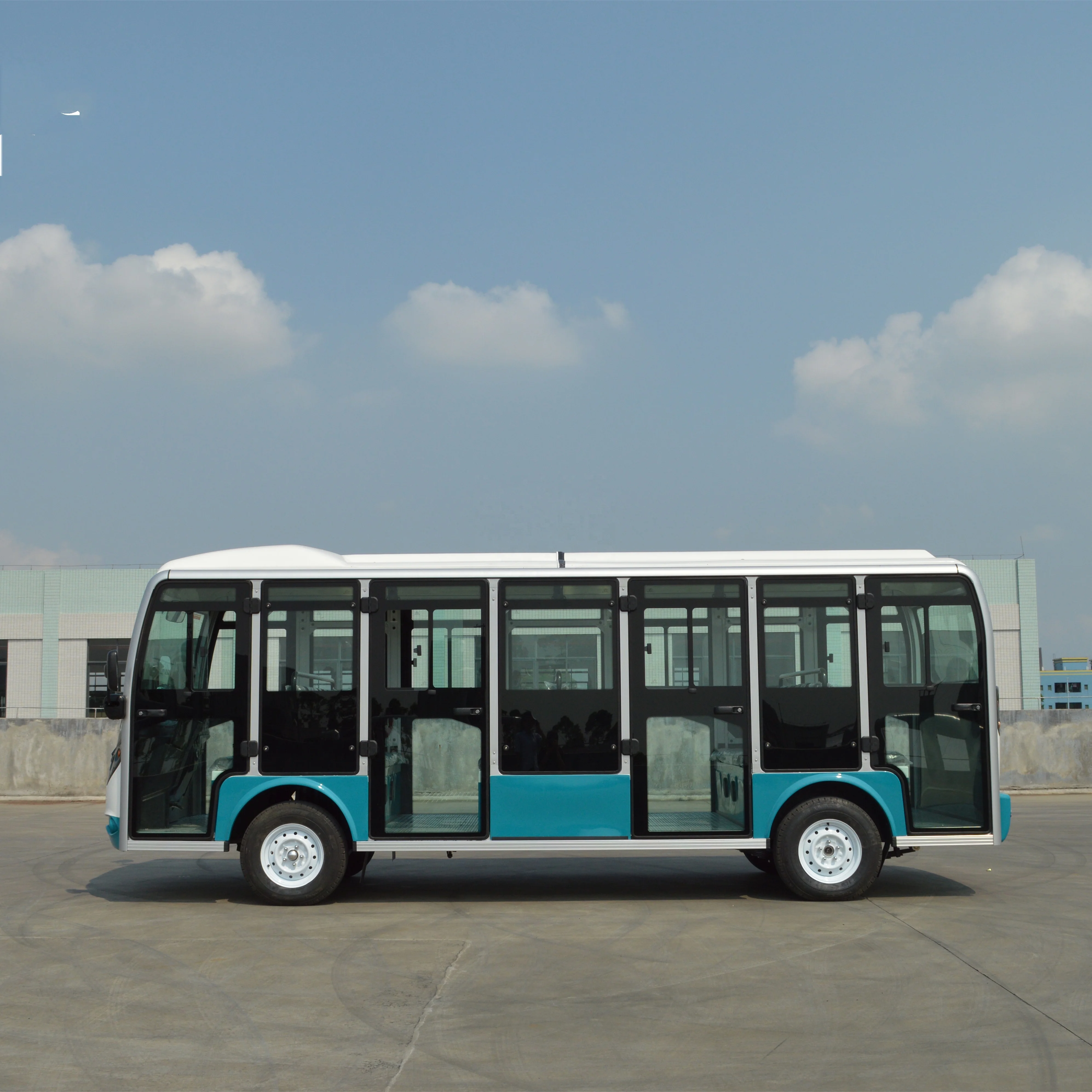 Electric 23 Seater Sightseeing Bus with 96v Motor