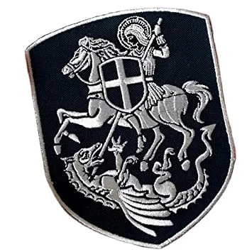 UK UBAS нашивки с вышивкой в виде монстра/термоклейкая подкладка