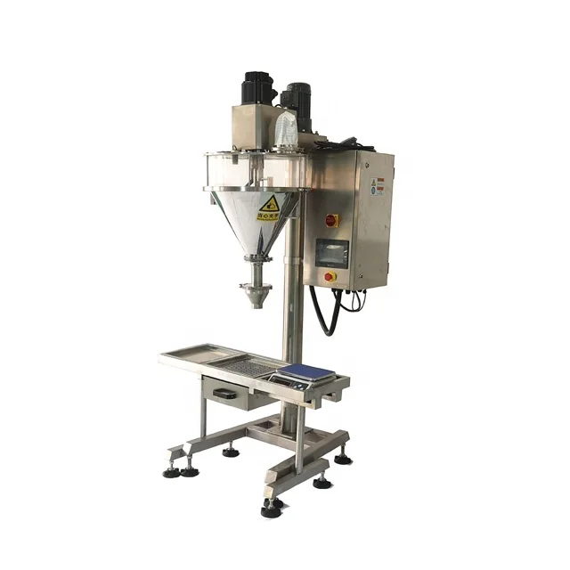 Accurately Measure 50g and 60g Quiet Sticky Mussel Powder Seafood Powder Jar Pouch Filling Machine