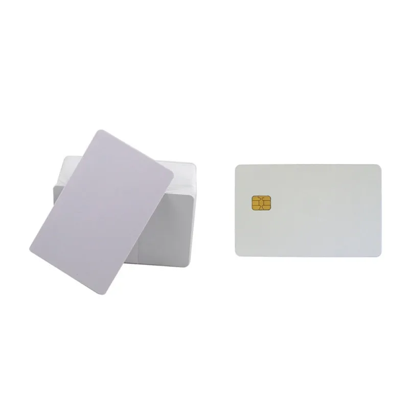 ISO11785 Protocol  SLE4442 4428 Contact ID  plain white PVC  Card with Hico 2750 OE  magnetic strip