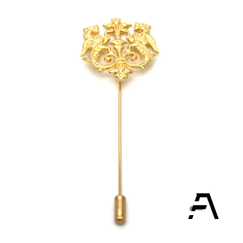 Factory price Mens brooch lapel pin for Agbada Kaften