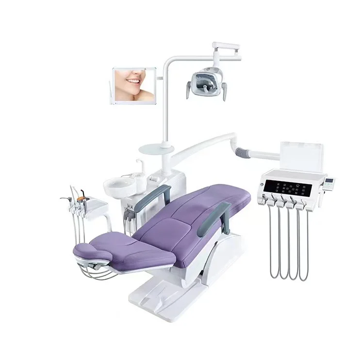 Factory Price Multifunctional Operating Dental Chair Unit Dental Equipments With Led Light