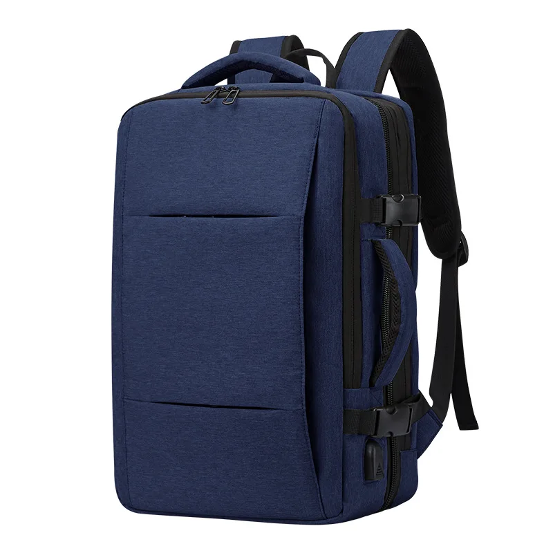 Xianghui 2024 Customizable Large Expansion Backpack Multifunctional USB Charging Sport Fashionable Travel Gym Use Free Sample