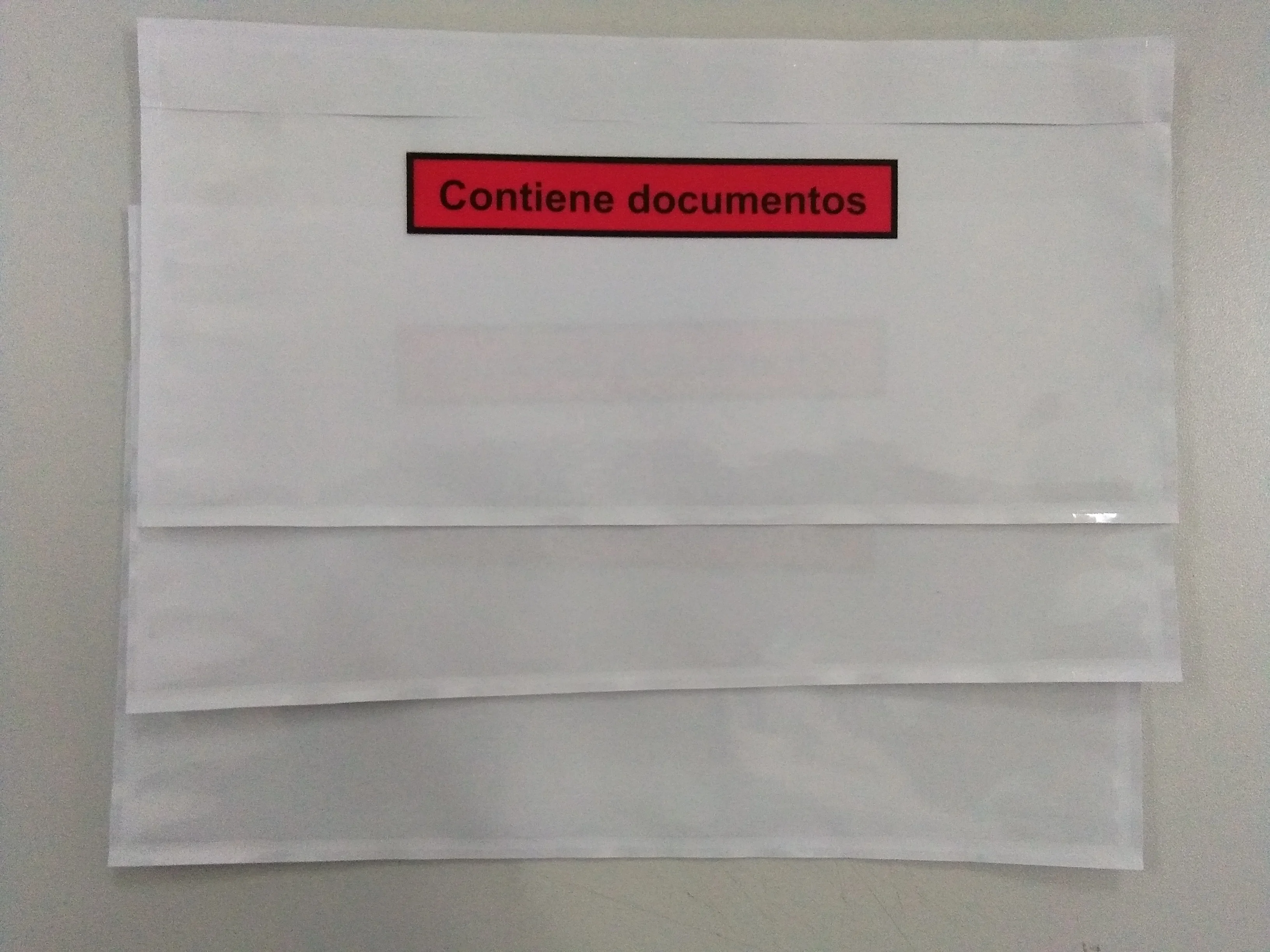 Customized printing packing list envelope for mailing using