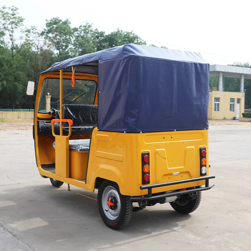 Tuk Tuk Moto taxi 800w 1000w 1200w eletricycle Passenger tricycle electric rickshaw
