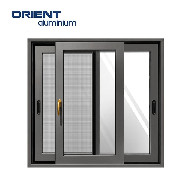 Latest Aluminum Casement Window Double Glazed Alloy  Aluminium Sliding Window Prices Aluminum Window Frame Design In China