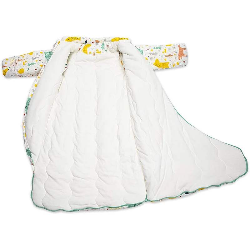 
Customization 100%organic cotton long sleeves newborn baby sleeping bag design sleeping baby sack baby swaddle sack 