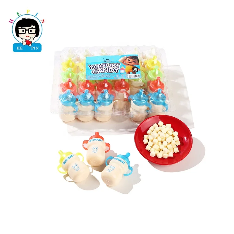 Factory Direct Milk Bottle Packing Yogurt Tablet Press Candy Sweet Milk Flavor Hard Candy