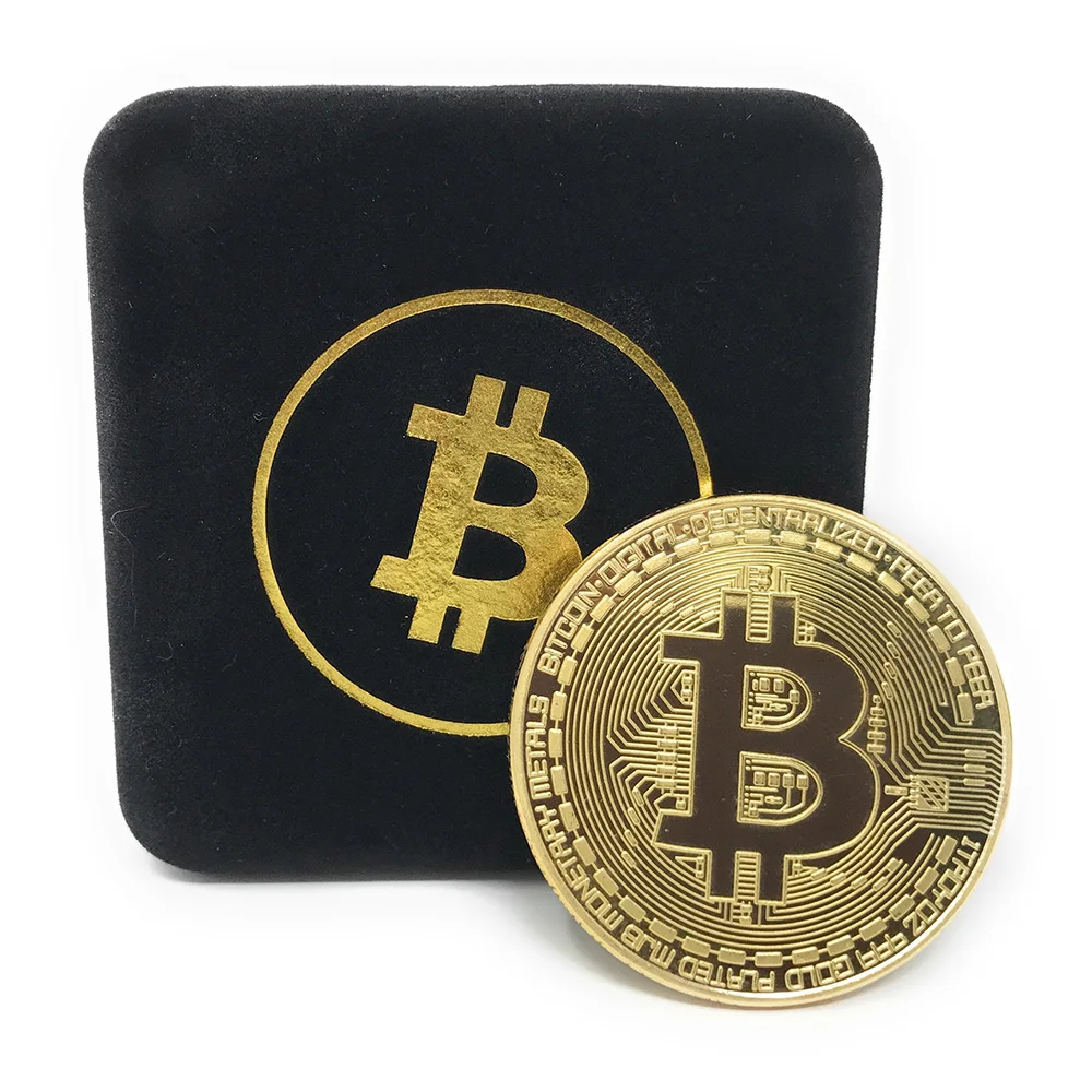 
Custom Bitcoin Btc Ethereum Eth Cardano Ada Gold Silver Plated Souvenir Challenge Coin 