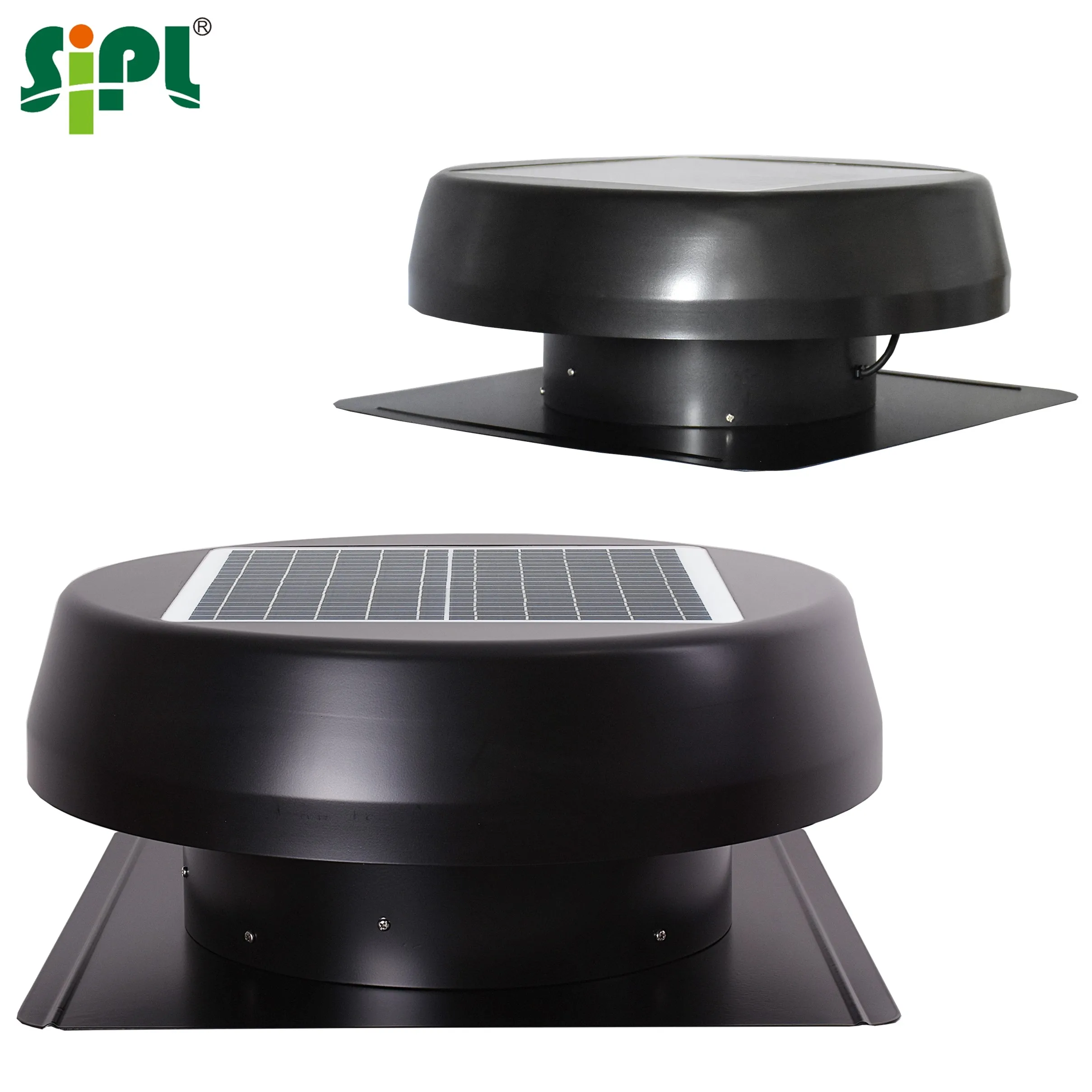 7 Blades Axial Flow Roof Turbine Air Blower Eco Ventilation Attic Gable Fan Tools Solar Panel Powered DC Electric Heat Extractor