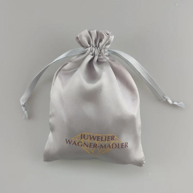 Шелковый мешочек для париков с логотипом на заказ