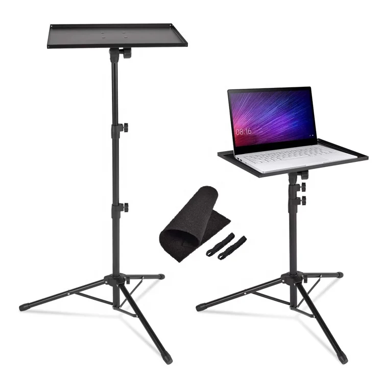 Amazon Hot Selling Height Adjustable Tripod Computer DJ Equipment Tripod Notebook Projector Universal Tripod