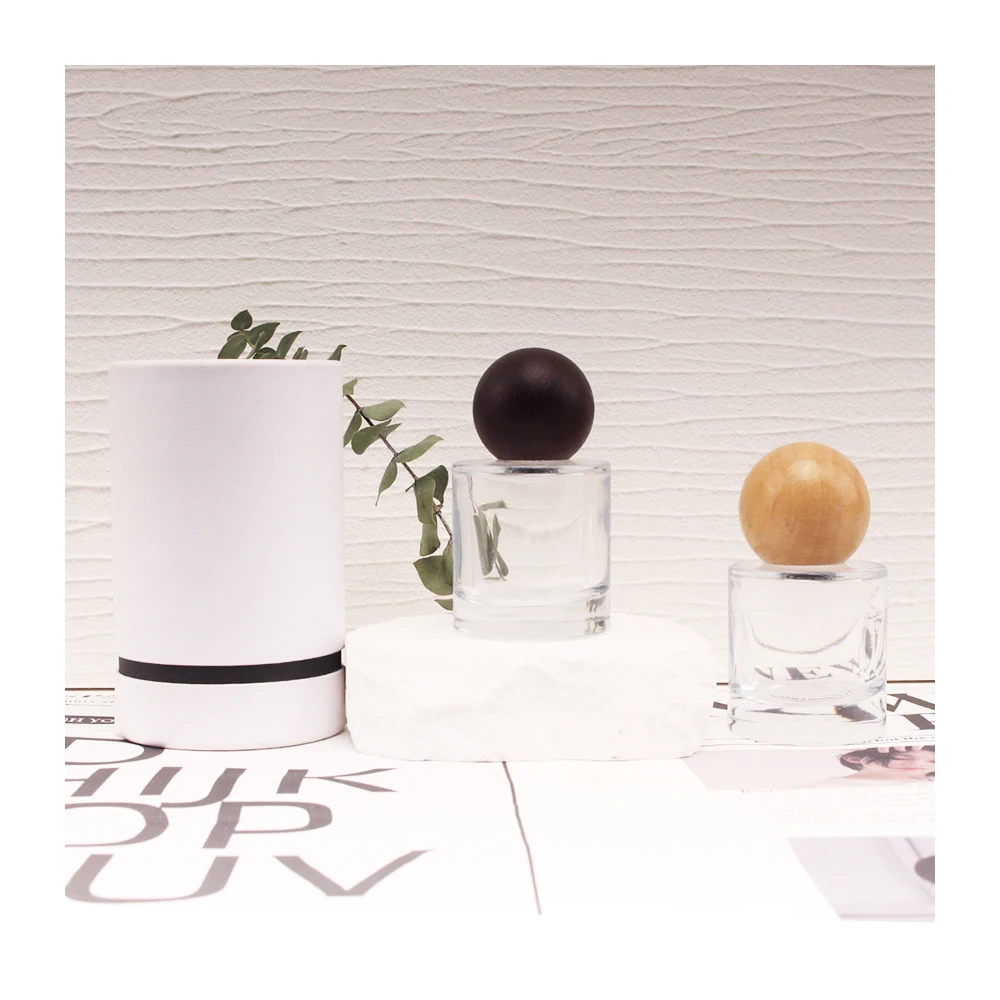 Custom Oem Empty Luxury Gift Cosmetic 10ml 30ml 50ml 100ml Oil Glass Spray Square Round Perfume Bottle With Box Packaging