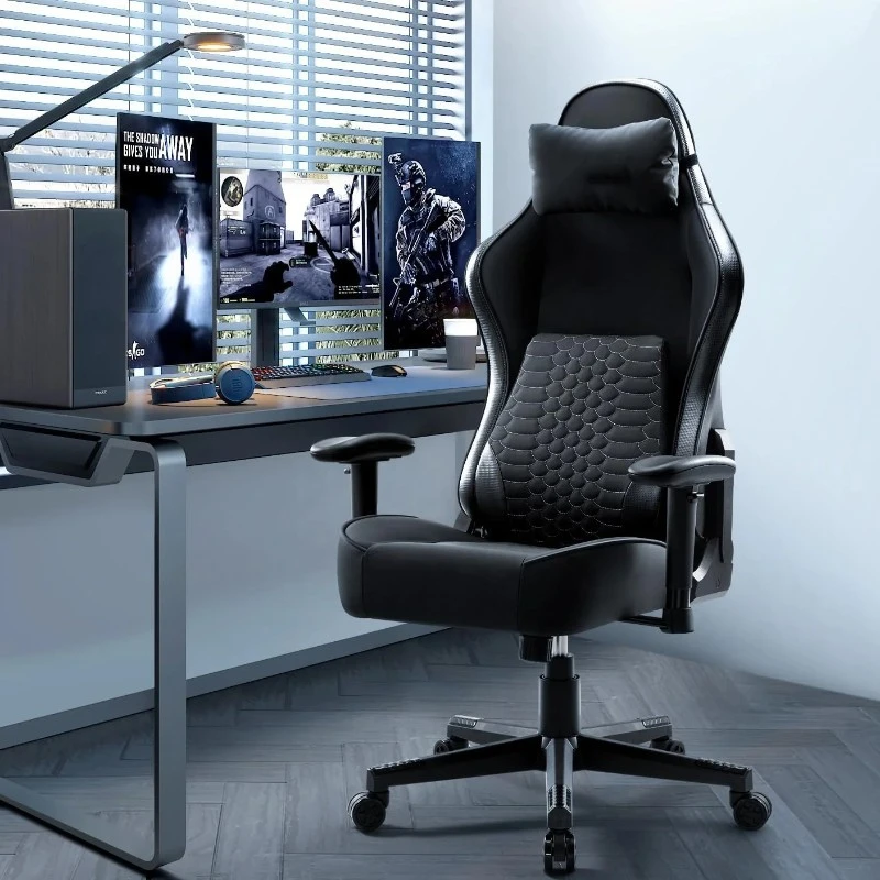 Direct Factory Manufacturer High Quality Ergonomic Gaming Chair Custom Comfortable Pu Leather Game Chair With Headrest