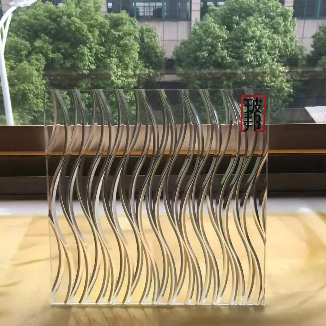 Advanced Factory Tempered Decoration Glass Groove Making CNC Glass Carving Engraver Cutting Engraving Machine