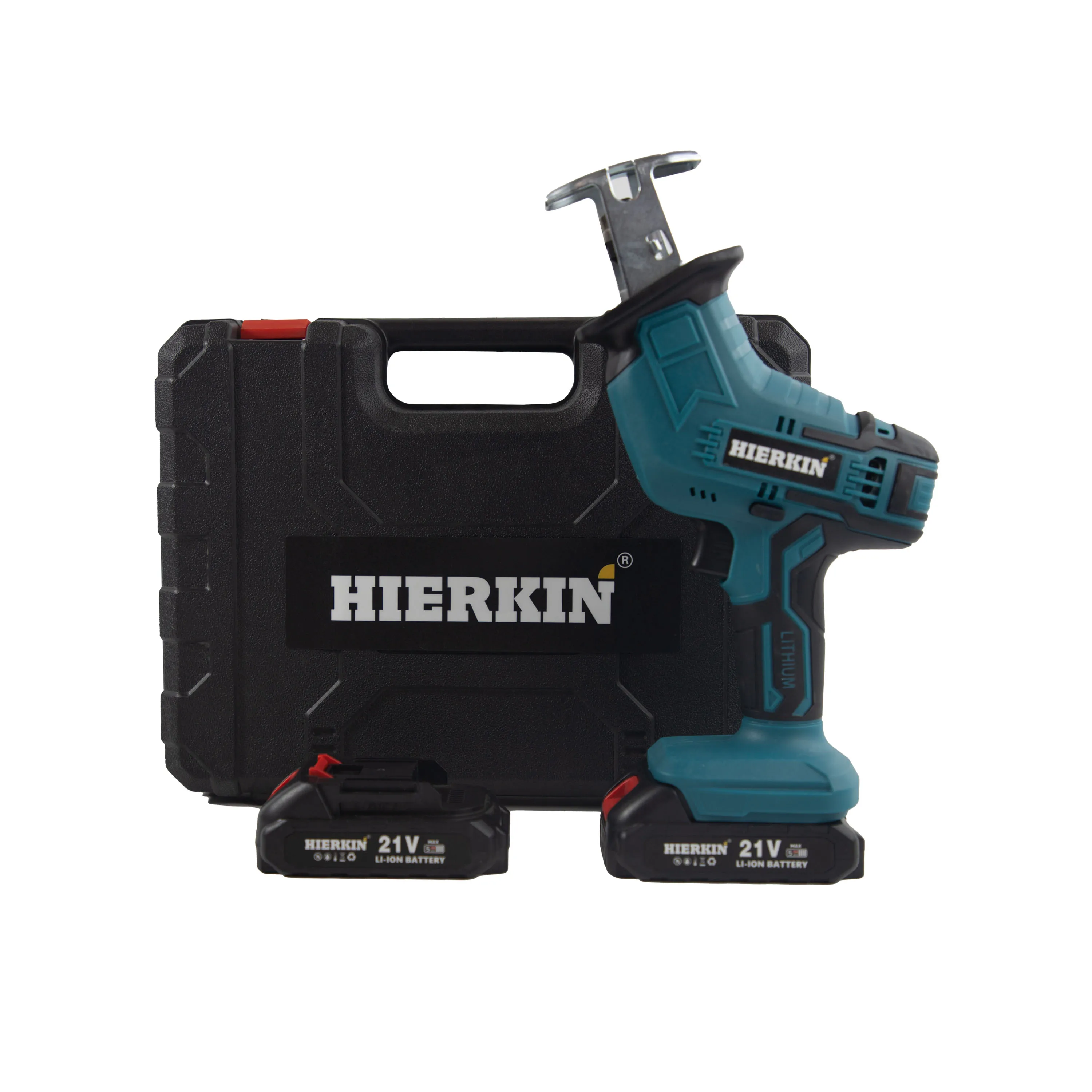 HIERKIN Battery powered carpenter tools battery prices cordless tools saw saber cordless band saw machine panel saw machine