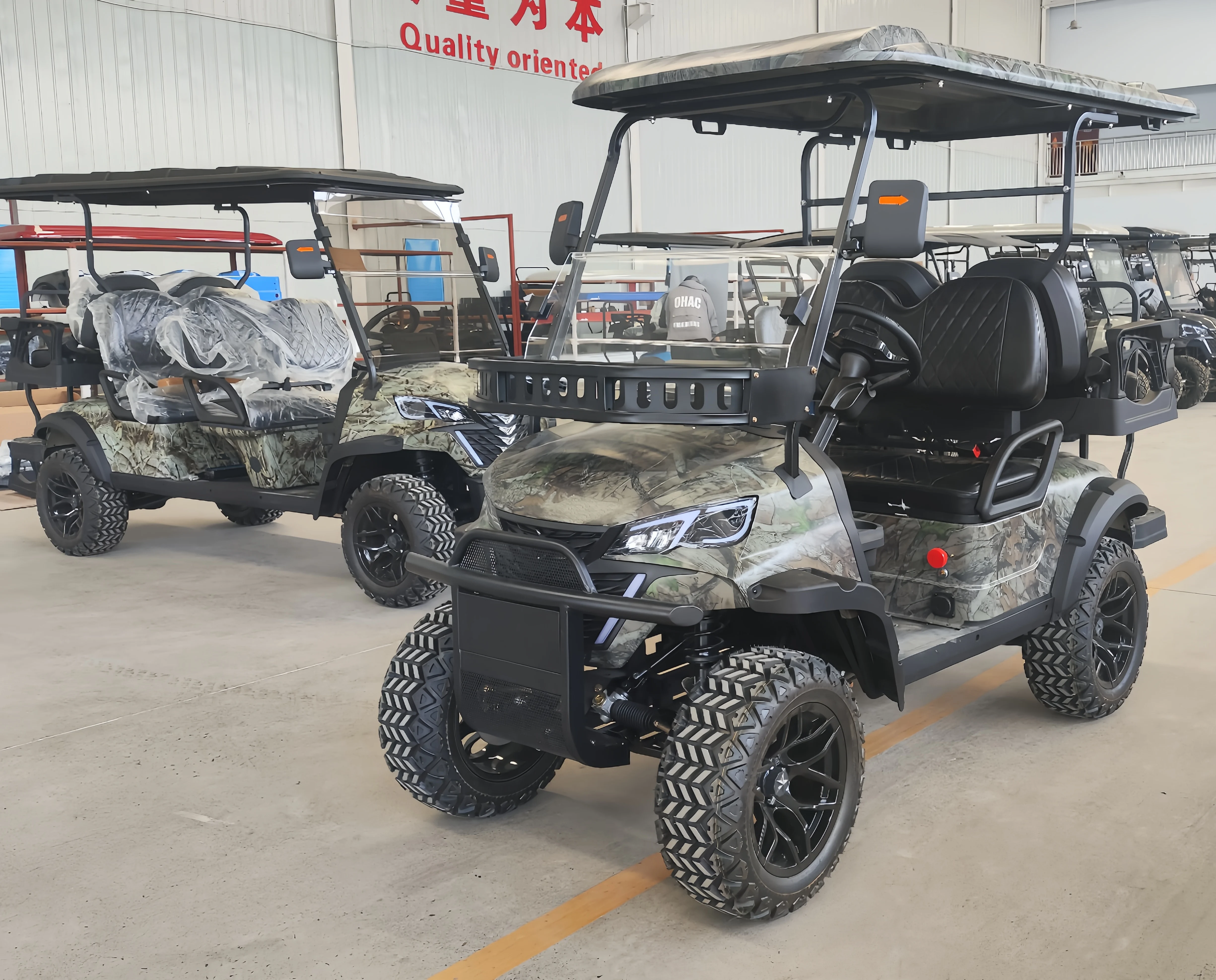 Wholesale Cheap Customized 6 Seats 48V Electric Golf Cart Buggy Style Golf Carts