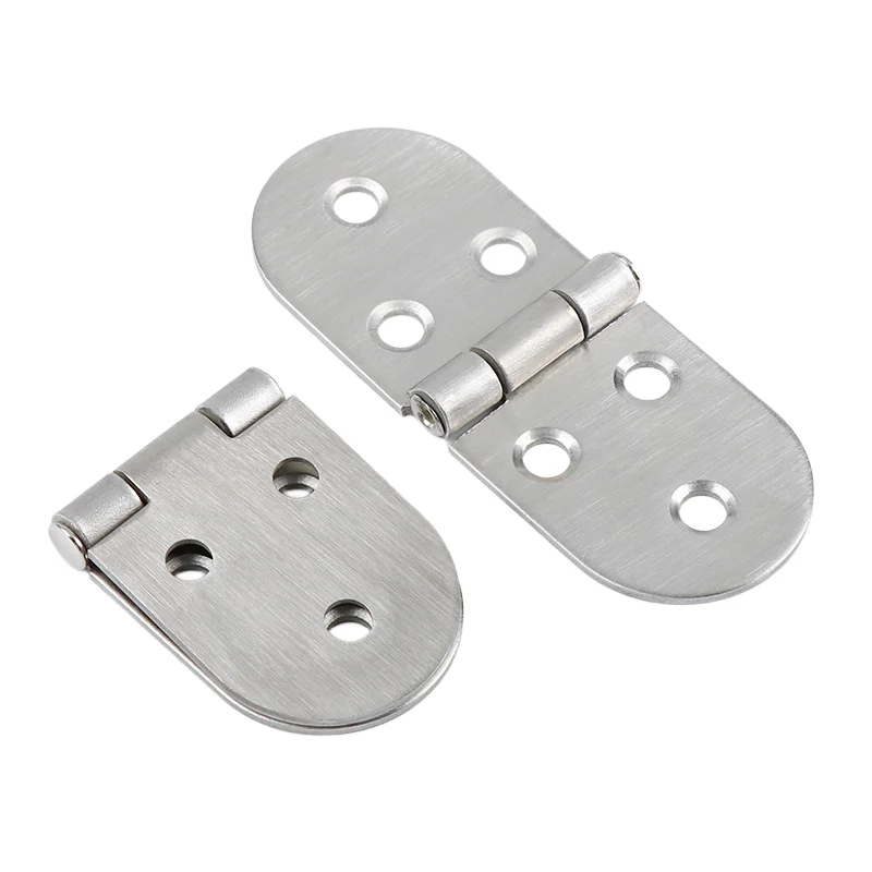Stainless Steel Furniture Shelf Concealed Flip Top Door Hinge Folding Table Hinge Butler Tray Back flap Hinges