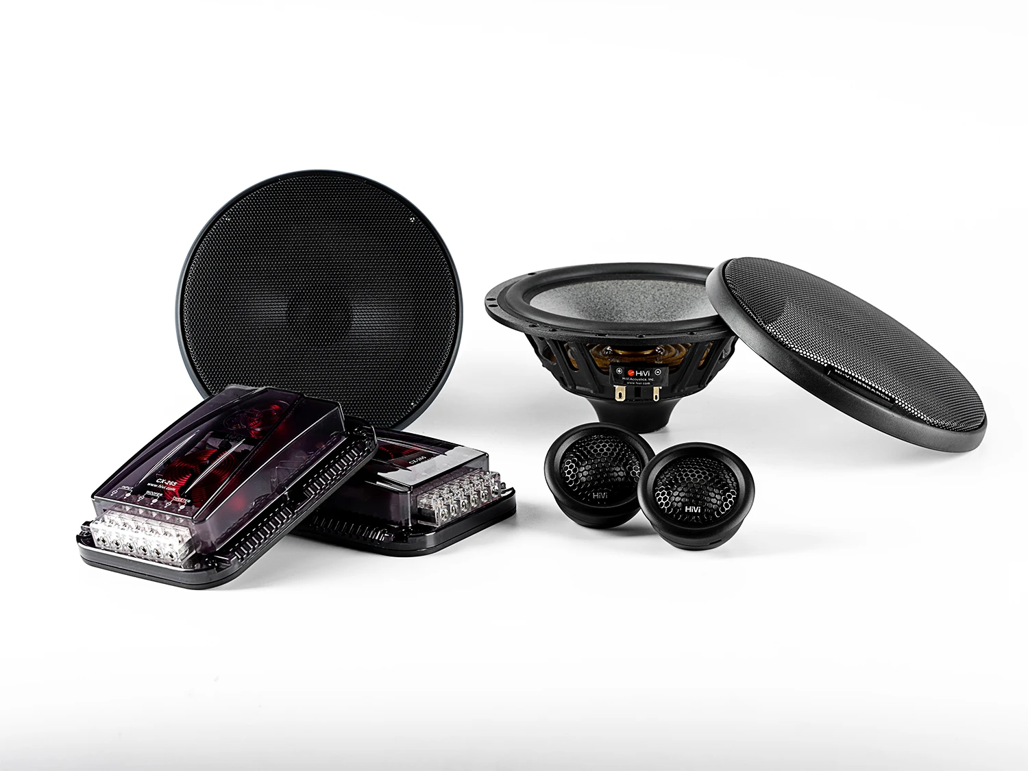 HiVi Hi-Fi 6,5 дюймов Автомобильный компонент системы CX-265 2-way машинный аудио твитер динамик для автомобиля